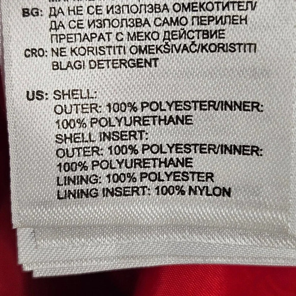 Adidas 10K Riding Jacket Mens XL Navy Red Hooded Windbreaker Snowboard Gorpcore - Picture 7 of 16